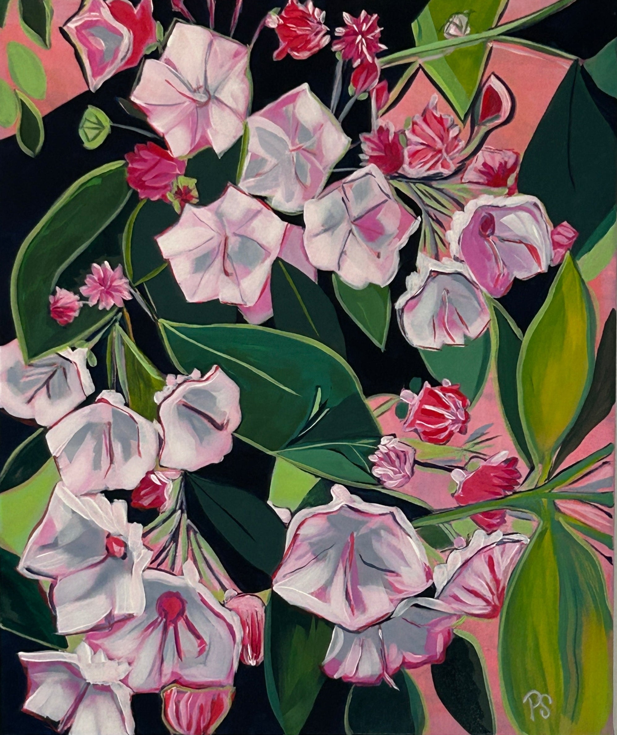 May is For Mountain Laurel #2. 20x24