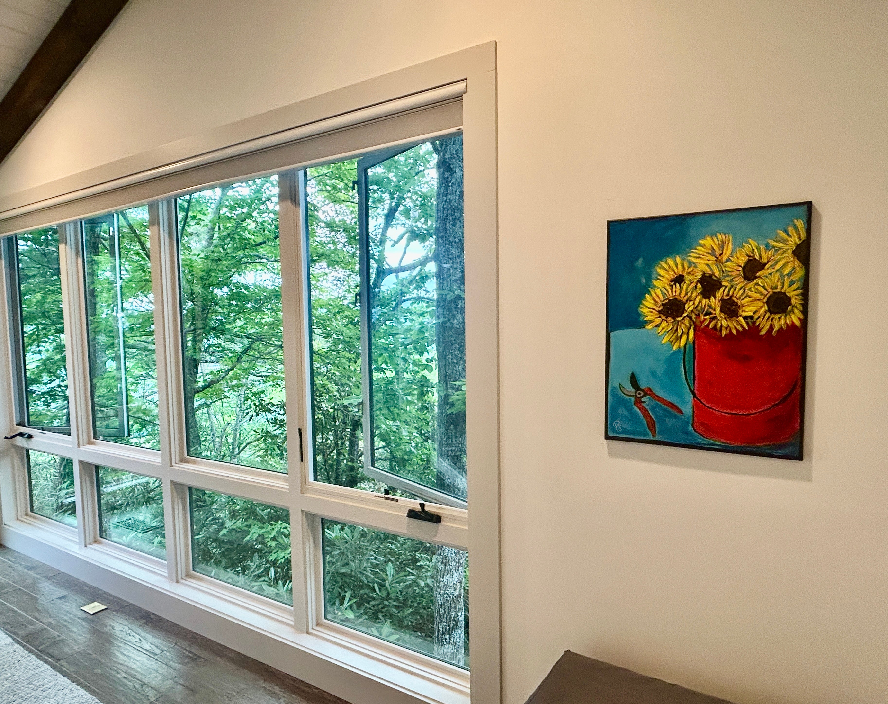 Sunflower Bucket 18 x24